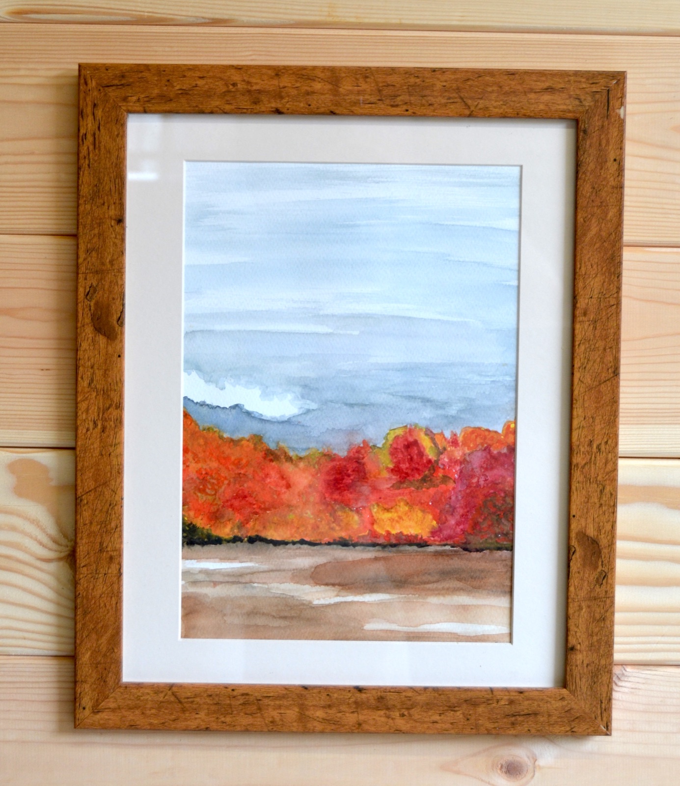 The Fire Red Leaves of Autumn